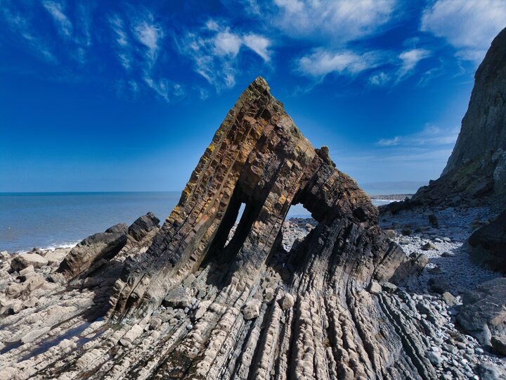 Blackchurch Rock at first light