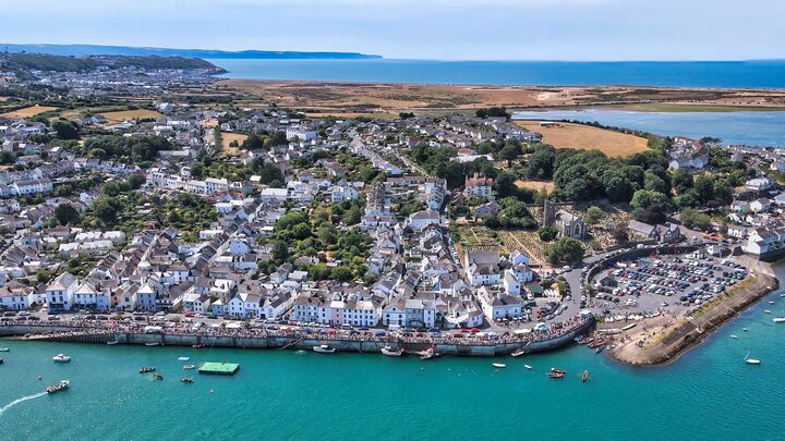 Distant view of Appledore Quay on regatta day · 9 Aug 2026, 14:12